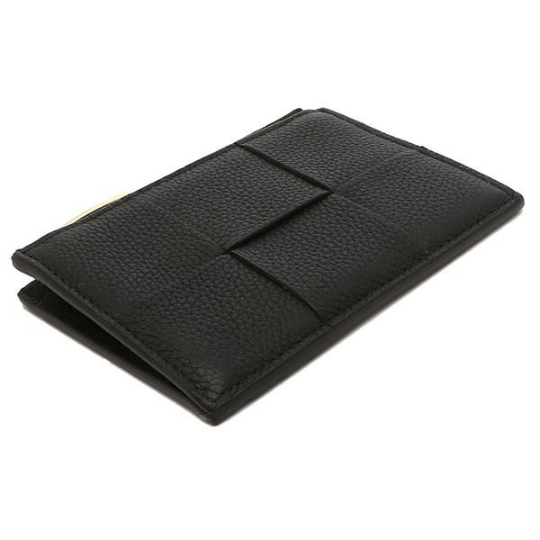ボッテガヴェネタ カードケース イントレチャート ブラック レディース BOTTEGA VENETA 651393 詳細画像