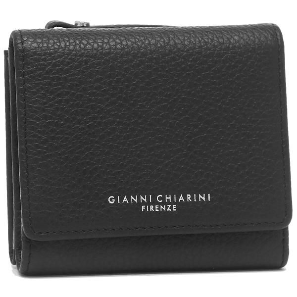 ジャンニキアリーニ 三つ折り財布 コンパクト財布 ブラック レディース GIANNI CHIARINI PF5080 GRN NERO