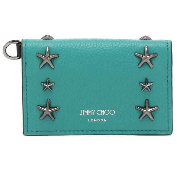 ジミーチュウ カードケース クリフィー グリーン メンズ レディース JIMMY CHOO 20479524 UUF 詳細画像