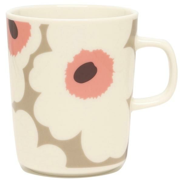 マリメッコ マグカップ ウニッコベージュ ホワイト レディース MARIMEKKO 71830