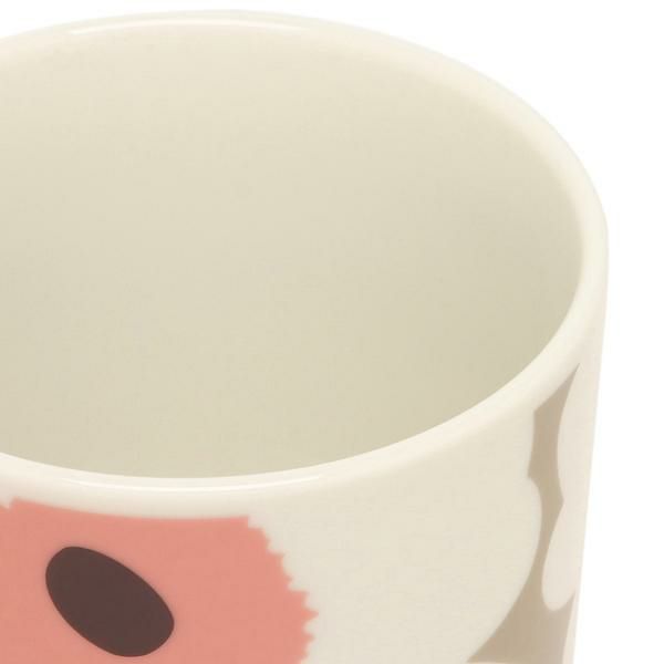 マリメッコ マグカップ ウニッコベージュ ホワイト レディース MARIMEKKO 71830 詳細画像