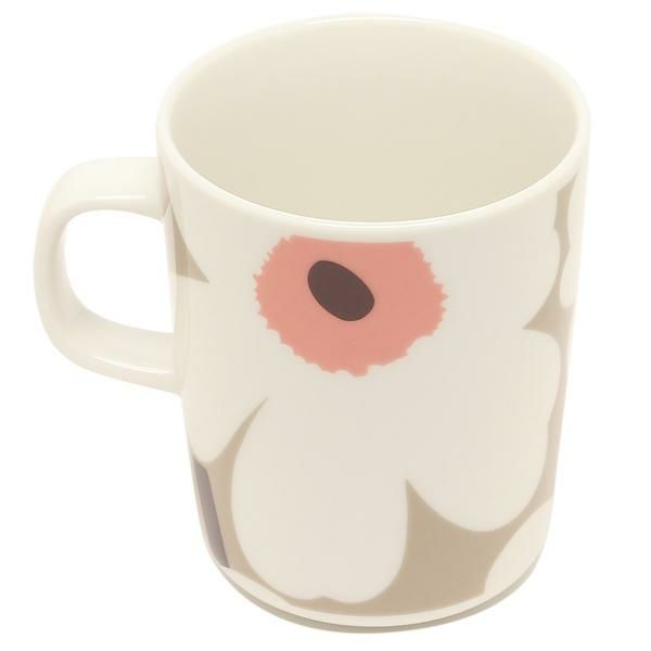 マリメッコ マグカップ ウニッコベージュ ホワイト レディース MARIMEKKO 71830 詳細画像