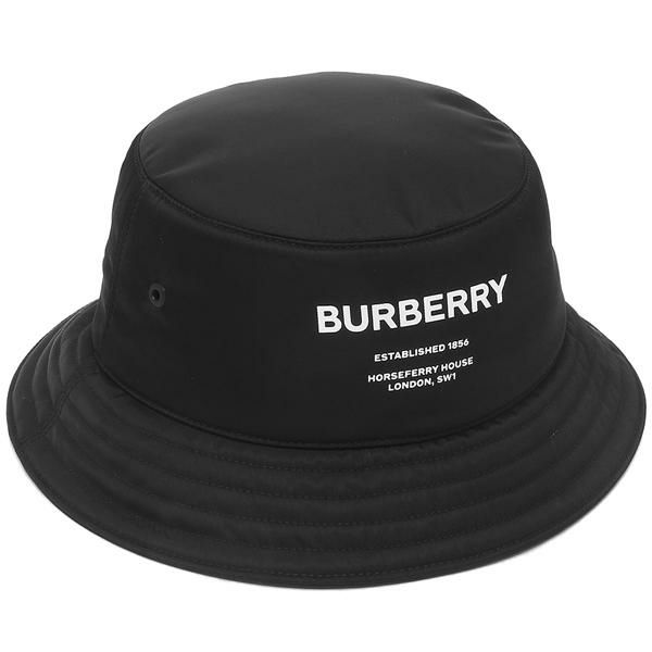 バーバリー 帽子 ハット バケットハット ブラック メンズ レディース BURBERRY 8044081 A1189