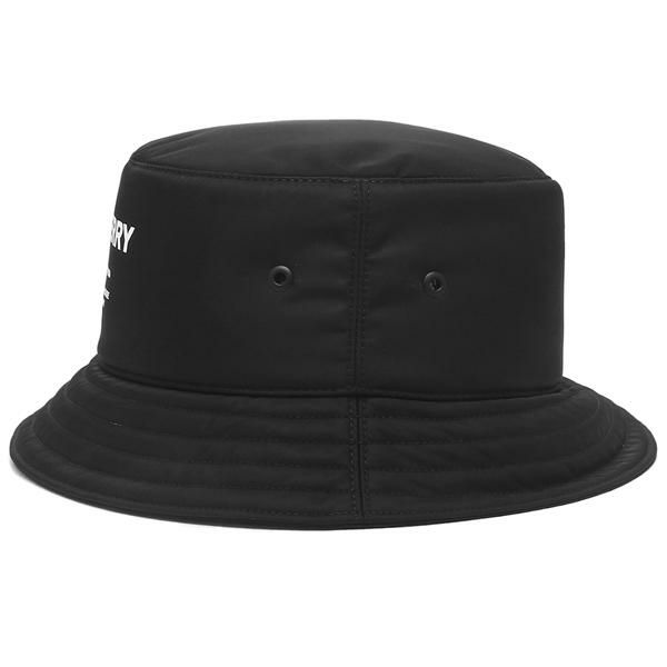 バーバリー 帽子 ハット バケットハット ブラック メンズ レディース BURBERRY 8044081 A1189 詳細画像