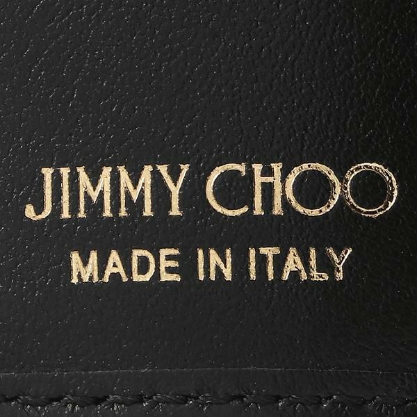 ジミーチュウ キーケース ネプチューン ブラック メンズ レディース JIMMY CHOO NEPTUNE AOR BLACK/LIGHT GOLD 詳細画像