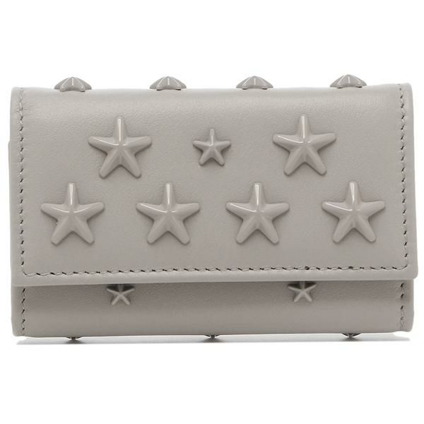 ジミーチュウ キーケース ネプチューン グレー メンズ レディース JIMMY CHOO NEPTUNE AOR MARL GREY/LIGHT GOLD 詳細画像