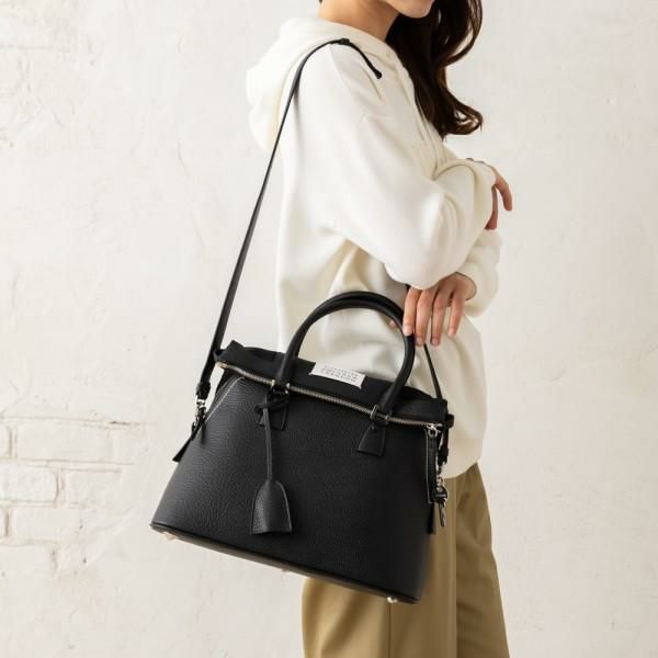 メゾンマルジェラ ハンドバッグ ショルダーバッグ ファイブエーシー 2WAY ブラック レディース Maison Margiela S56WG0093 P4455 T8013