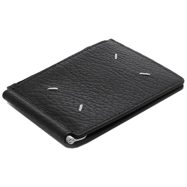 メゾンマルジェラ 二つ折り財布 マネークリップ ブラック メンズ Maison Margiela SA1UI0022 P4455 T8013 詳細画像