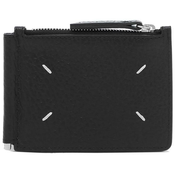 メゾンマルジェラ 二つ折り財布 マネークリップ ブラック メンズ Maison Margiela SA1UI0022 P4455 T8013 詳細画像