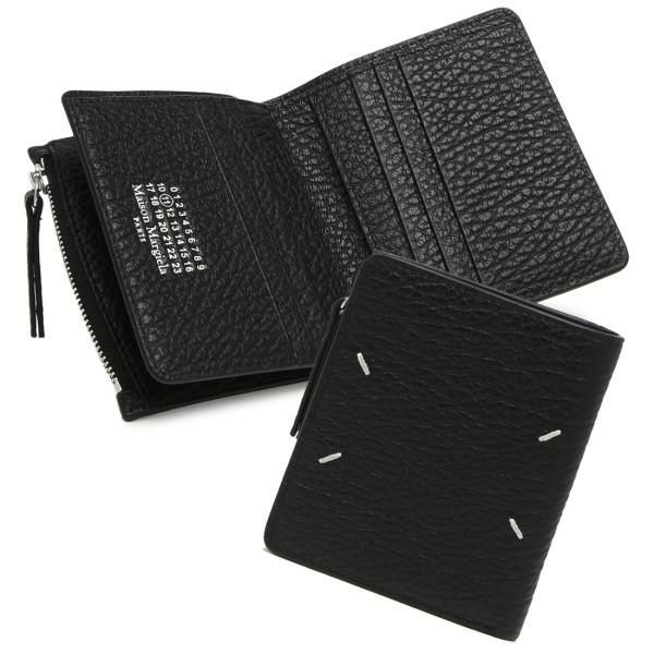 メゾンマルジェラ 二つ折り財布 ミニ財布 ブラック メンズ レディース Maison Margiela SA1UI0023 P4455 T8013