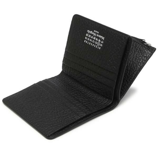 メゾンマルジェラ 二つ折り財布 ミニ財布 ブラック メンズ レディース Maison Margiela SA1UI0023 P4455 T8013 詳細画像
