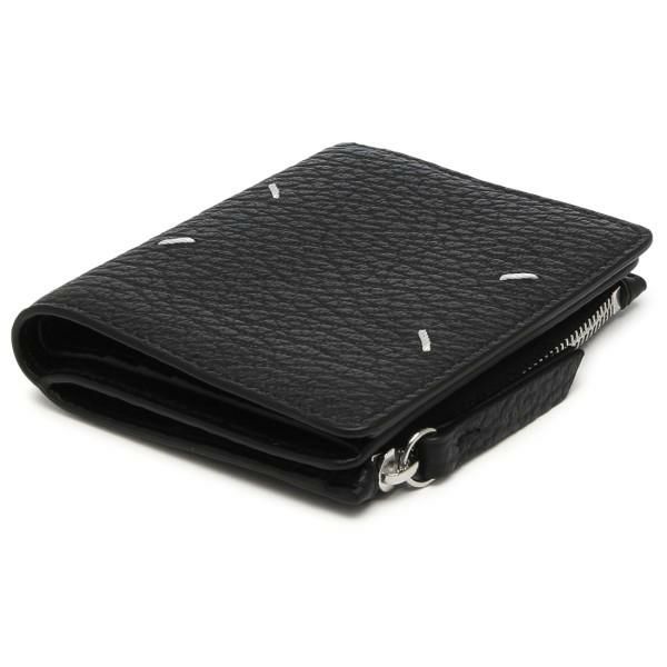 メゾンマルジェラ 二つ折り財布 ミニ財布 ブラック メンズ レディース Maison Margiela SA1UI0023 P4455 T8013 詳細画像
