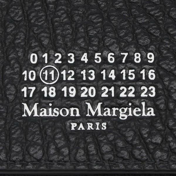メゾンマルジェラ 二つ折り財布 ミニ財布 ブラック メンズ レディース Maison Margiela SA1UI0023 P4455 T8013 詳細画像