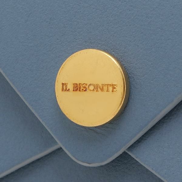 イルビゾンテ カードケース コインケース キーケース ブルー メンズ レディース IL BISONTE SCC098 PV0039 BL274H 詳細画像