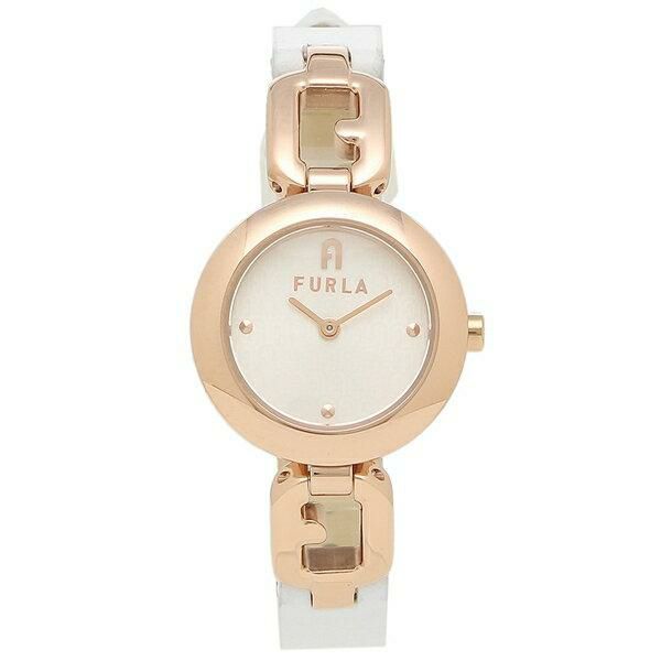 フルラ 時計 レディース アルコ チェーン 25mm クォーツ FURLA ステンレススチール レザー 詳細画像