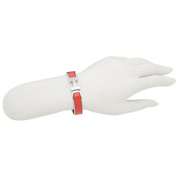 エルメス ブレスレット アクセサリー クリックH PM レッド シルバー レディース HERMES H700001FP 95 詳細画像