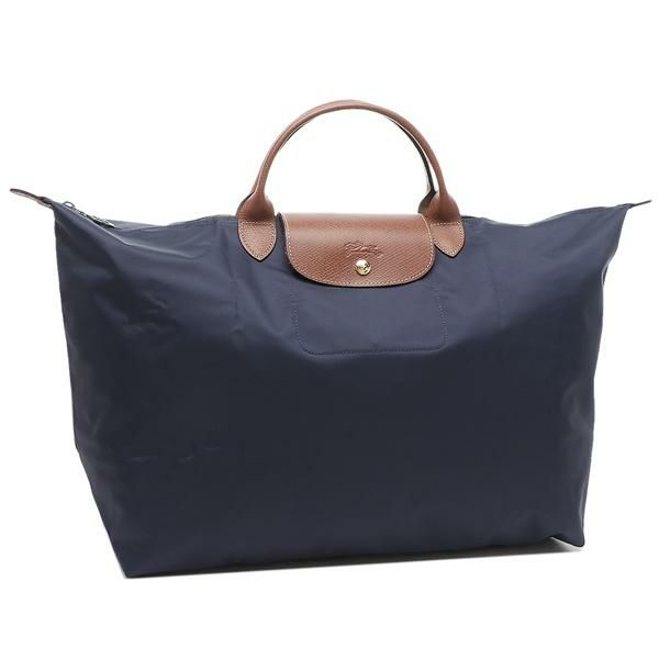 ロンシャン ハンドバッグ プリアージュ Lサイズ トラベルバッグ ネイビー レディース LONGCHAMP 1624 A4対応