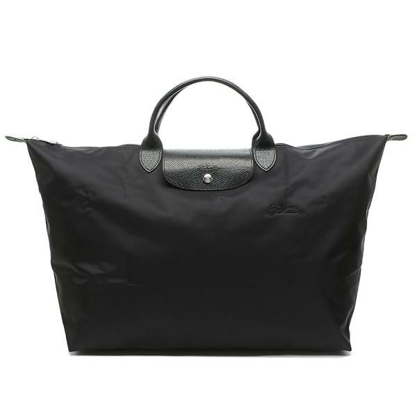 ロンシャン ハンドバッグ プリアージュ グリーン Lサイズ トラベルバッグ ブラック レディース LONGCHAMP 1624 A4対応 詳細画像