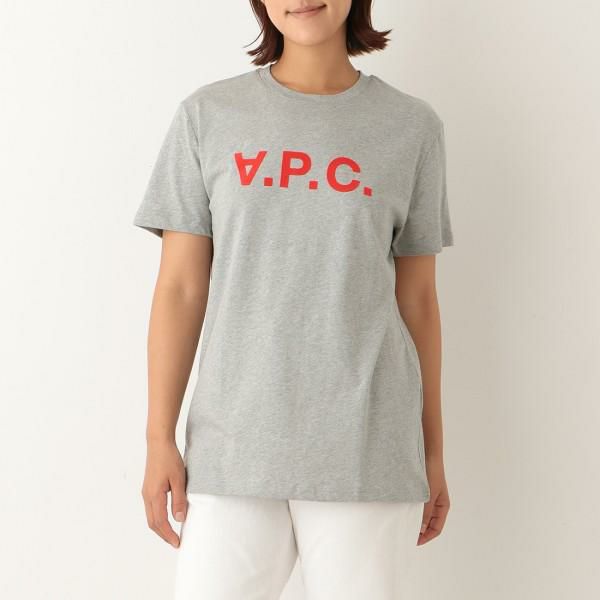 アーペーセー Tシャツ 半袖カットソー トップス グレー メンズ レディース APC COEZB H26169 PLB