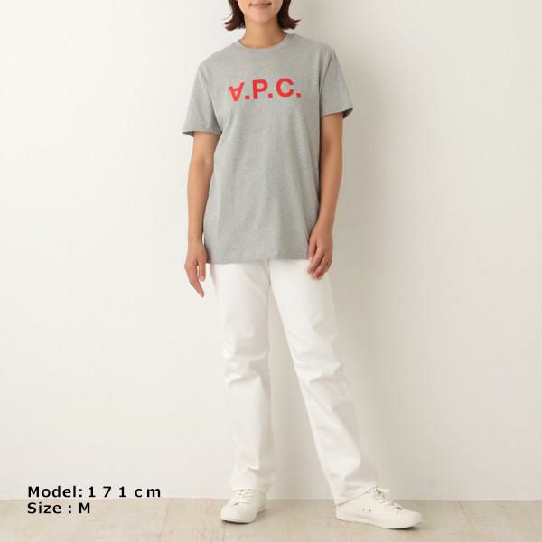 アーペーセー Tシャツ 半袖カットソー トップス グレー メンズ レディース APC COEZB H26169 PLB 詳細画像