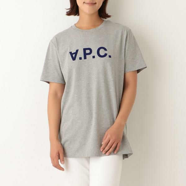 アーペーセー Tシャツ 半袖カットソー トップス グレー メンズ レディース APC COEZB H26943 PLB