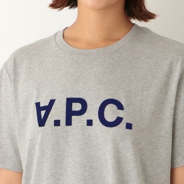 アーペーセー Tシャツ 半袖カットソー トップス グレー メンズ レディース APC COEZB H26943 PLB 詳細画像