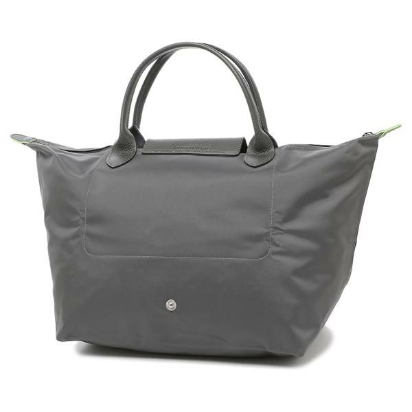 Lサイズ LONGCHAMP ロンシャン ハンドバッグ グレー - バッグ