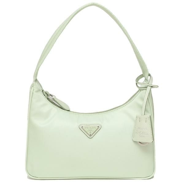 プラダ ハンドバッグ リナイロン リエディション ミニバッグ トライアングルロゴ グリーン レディース PRADA 1NE515 RDH0 F0934 詳細画像