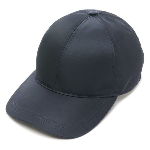 プラダ キャップ 帽子 リナイロン ベースボールキャップ トライアングルロゴ ネイビー メンズ PRADA 2HC274 2DMI F0008 詳細画像