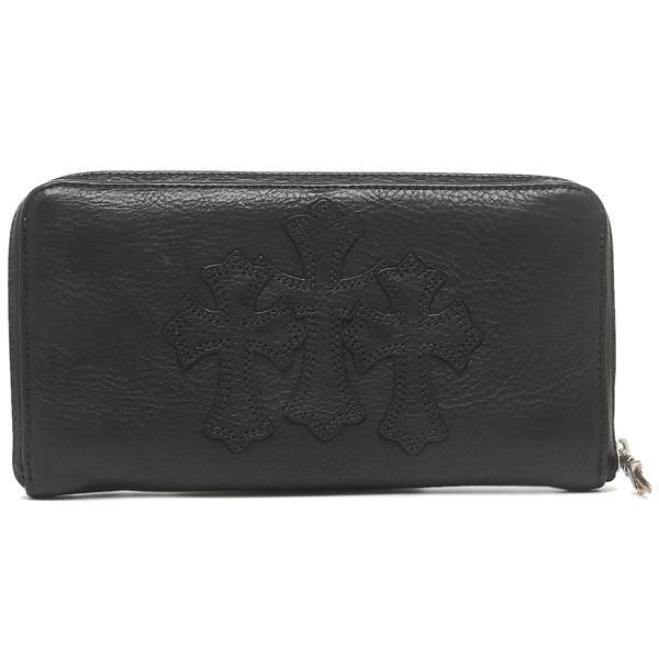 クロムハーツ アウトレット 長財布 ブラック メンズ CHROME HEARTS 302068982A06XXX007 BLK 詳細画像