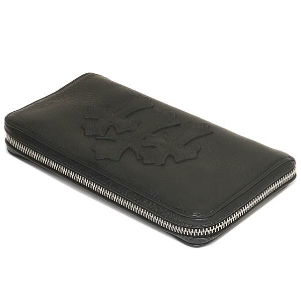 クロムハーツ アウトレット 長財布 ブラック メンズ CHROME HEARTS 302068982A06XXX007 BLK 詳細画像