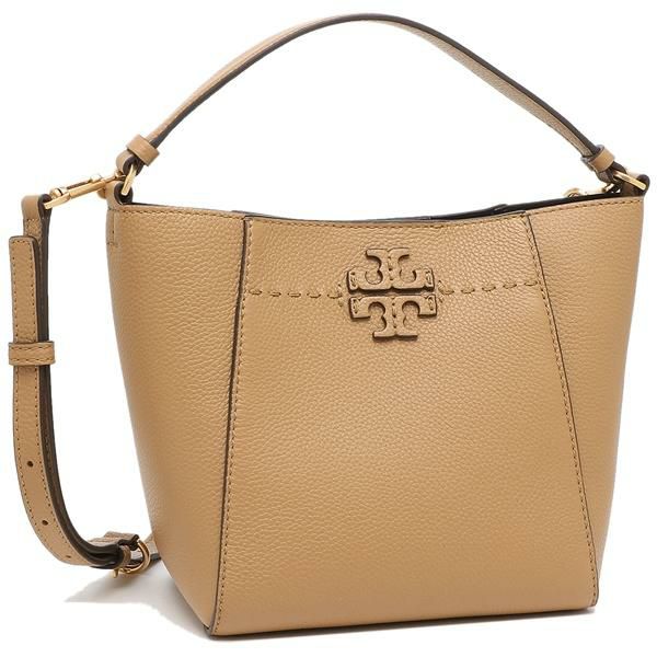 トリーバーチ ショルダーバッグ マックグロー バケットバッグ ブラウン レディース TORY BURCH 74956 227