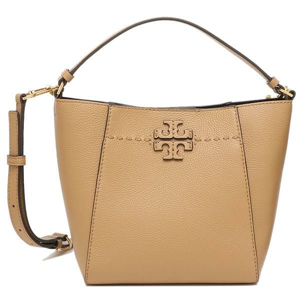 トリーバーチ ショルダーバッグ マックグロー バケットバッグ ブラウン レディース TORY BURCH 74956 227 詳細画像