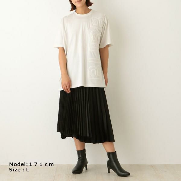 バーバリー Tシャツ トップス 半袖カットソー ホワイト メンズ レディース BURBERRY 8050732 A4461 詳細画像