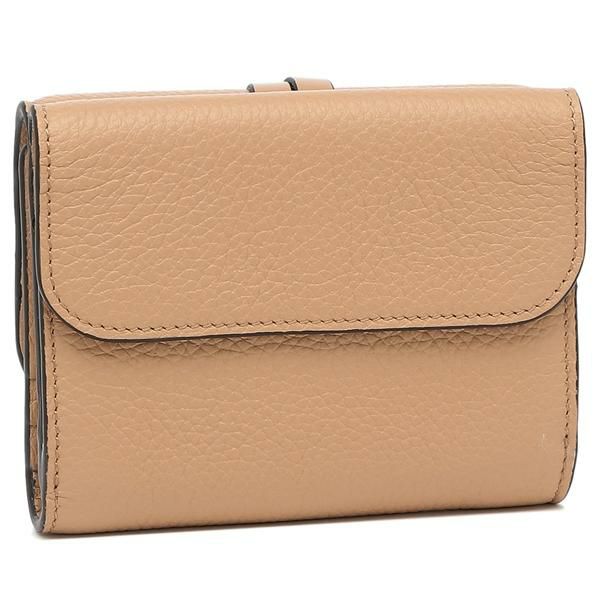 クロエ 三つ折り財布 アルファベット ミニ財布 ブラウン レディース CHLOE CHC21WP945F57 26X 詳細画像