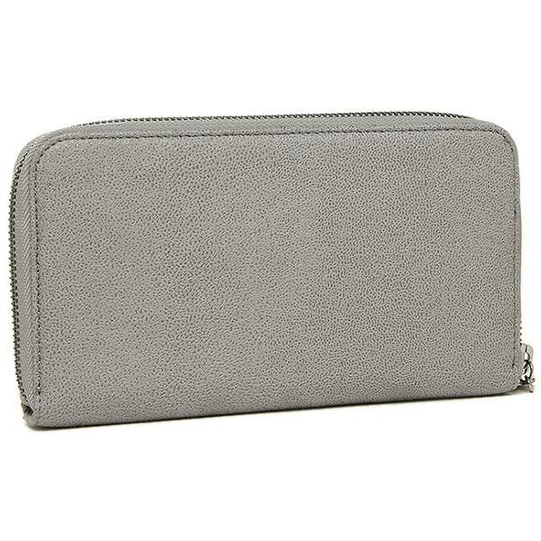 ステラマッカートニー 財布 STELLA McCARTNEY 434750 W9132 1220 ファラベラ FALABELLA ZIP AROUND WALLET 長財布 LIGHT GREY/SILVER 詳細画像