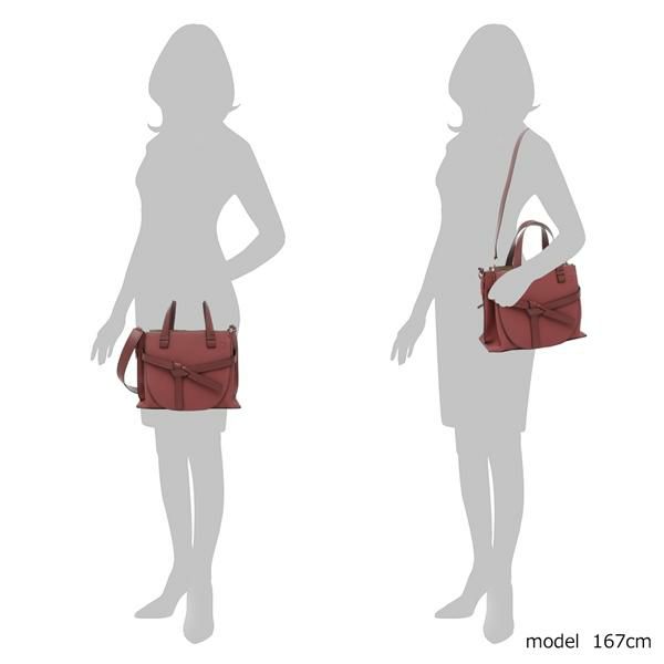 ロエベ トートバッグ ショルダーバッグ ゲート レッド レディース LOEWE 32112U61 7310 詳細画像