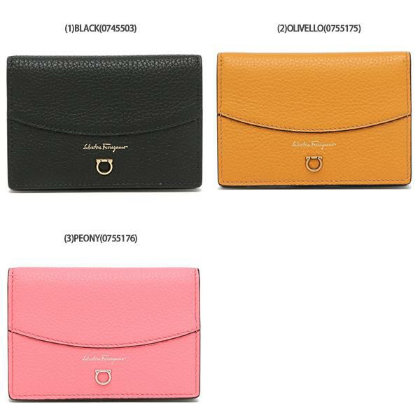 サルヴァトーレフェラガモ カードケース コインケース ガンチーニ レディース Salvatore Ferragamo 220277 詳細画像