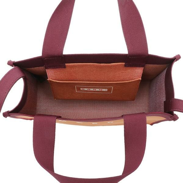 マルニ トートバッグ ショルダーバッグ 2WAY ブラウン マルチ メンズ レディース MARNI SHMP0083A0 P4602 ZO196 詳細画像
