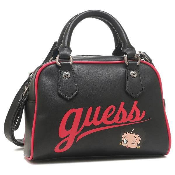 ゲス ハンドバッグ オリジナル ブラック レディース GUESS bb856876 bla