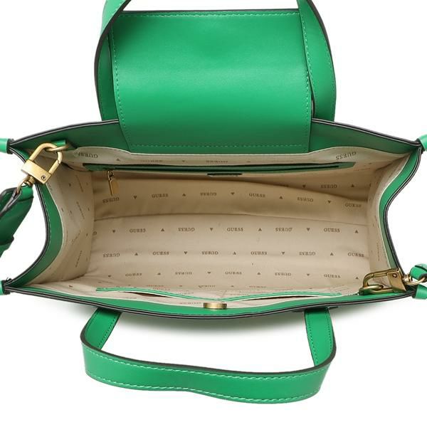 ゲス トートバッグ シルバーナ ショルダーバッグ グリーン レディース GUESS sc866522 ftl A4対応 詳細画像