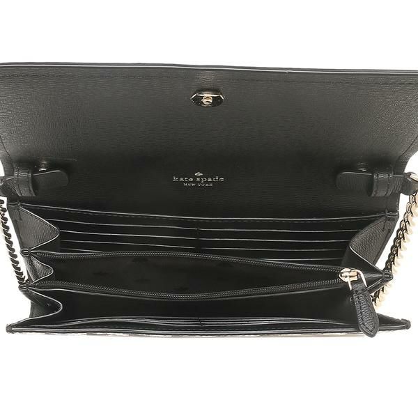 ケイトスペード アウトレット ショルダーバッグ ダーシー ホワイト ブラック レディース KATE SPADE K9155 001 詳細画像