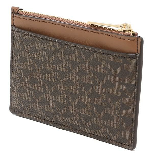 マイケルコース アウトレット カードケース ジェットセット トラベル ブラウン レディース MICHAEL KORS 35F2GTVD2B BROWN 詳細画像