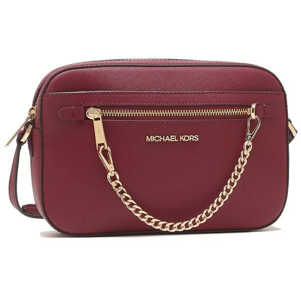 マイケルコース アウトレット ショルダーバッグ ジェットセット アイテム ワインレッド レディース MICHAEL KORS 35S1GTTC7L MULBERRY