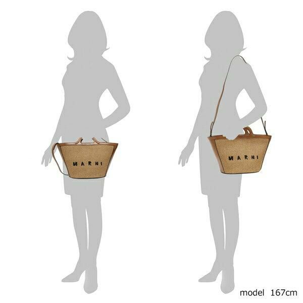 マルニ ハンドバッグ ショルダーバッグ トロピカリア Sサイズ かごバッグ 2WAY レディース MARNI BMMP0068Q0 P3860 詳細画像