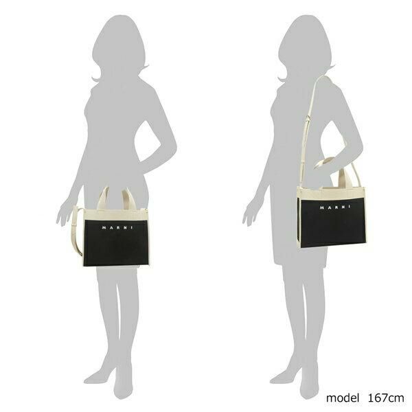 マルニ トートバッグ ショルダーバッグ 2WAY メンズ レディース MARNI SHMP0083A0 P4602 詳細画像