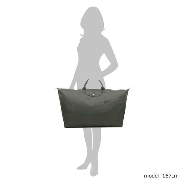 ロンシャン ハンドバッグ プリアージュ グリーン XLサイズ トラベルバッグ グレー レディース LONGCHAMP 1625 919 P66 A4対応 詳細画像