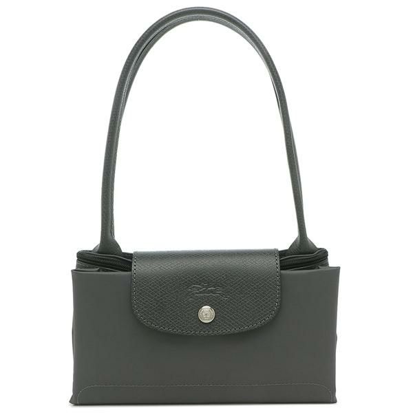 ロンシャン トートバッグ プリアージュ グリーン Sサイズ グレー レディース LONGCHAMP 2605 919 P66 詳細画像