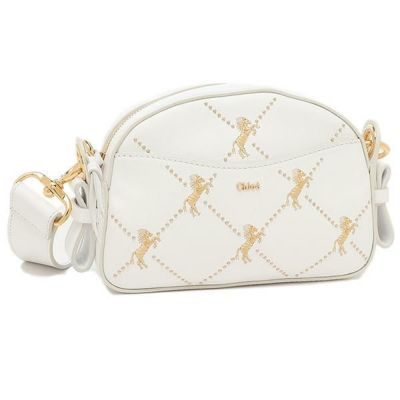 クロエ ハンドバッグ ショルダーバッグ ウッディ ミニバッグ 2WAY