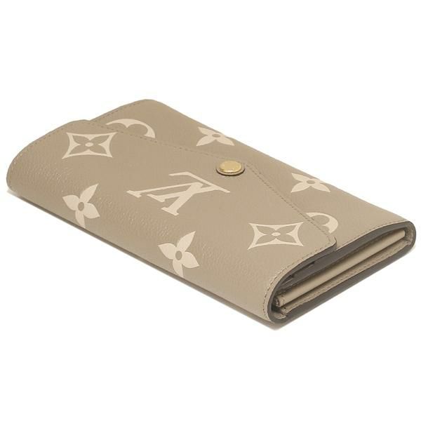 ルイヴィトン 長財布 ポルトフォイユサラNM モノグラム ベージュ レディース LOUIS VUITTON M81049 詳細画像